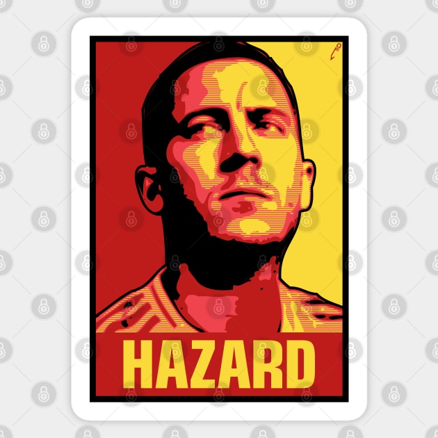 Hazard - Belgium Sticker by DAFTFISH